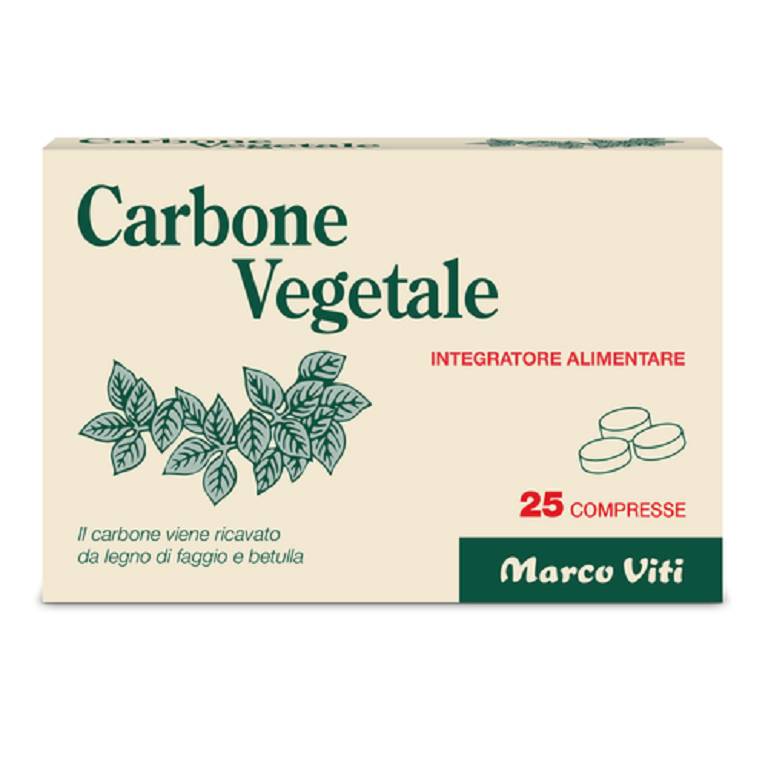 CARBONE VEGETALE 25CPR