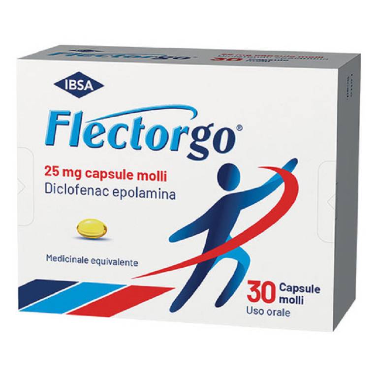 FLECTORGO*30CPS MOLLI 25MG