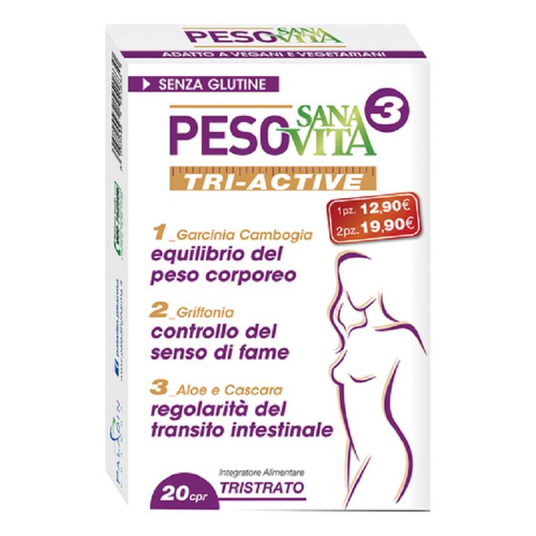 SANAVITA PESO TRI-ACTIVE 20CPR