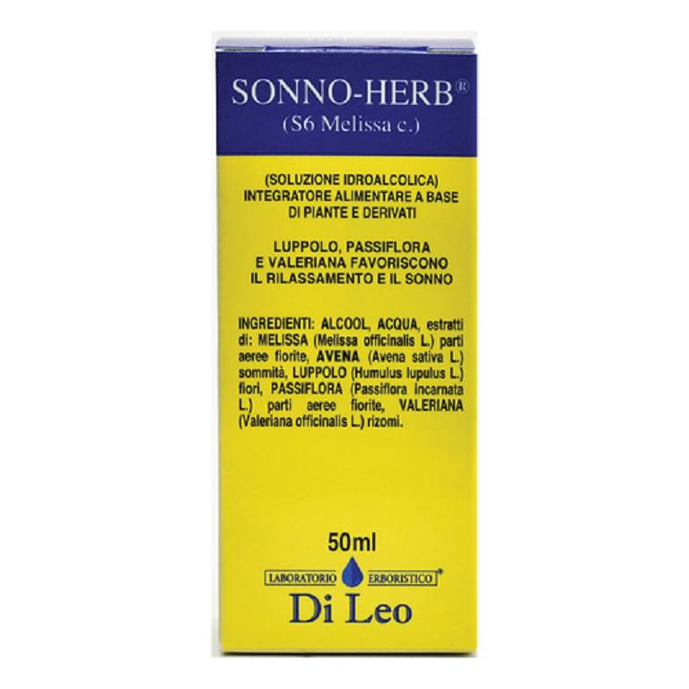 SONNO-HERB COMPOSTO S6 MELISSA