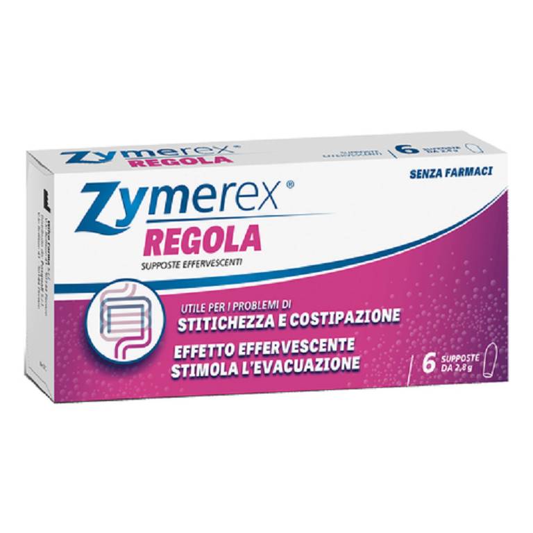 ZYMEREX REGOLA SUPPOSTE 6PZ